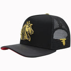 FERRETI HATS PREMIUM FT144M The Horse Mesh Baseball Cap For Men - Black - OriginalWestern.com