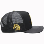 FERRETI HATS PREMIUM FT144M The Horse Mesh Baseball Cap For Men - Black - OriginalWestern.com