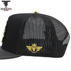 FERRETI HATS PREMIUM FT145M Mexico Shield Baseball Cap For Men - Black - OriginalWestern.com