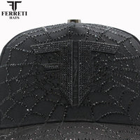 FERRETI HATS PREMIUM FT149 Spider - Black - OriginalWestern.com