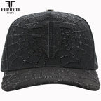 FERRETI HATS PREMIUM FT149 Spider - Black - OriginalWestern.com