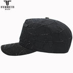 FERRETI HATS PREMIUM FT149 Spider - Black - OriginalWestern.com