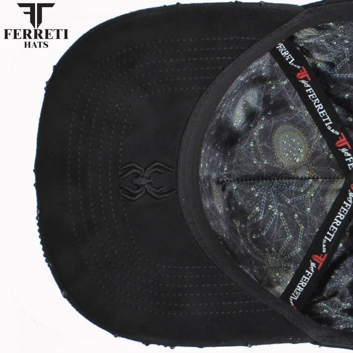 FERRETI HATS PREMIUM FT149 Spider - Black - OriginalWestern.com