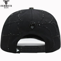 FERRETI HATS PREMIUM FT149 Spider - Black - OriginalWestern.com