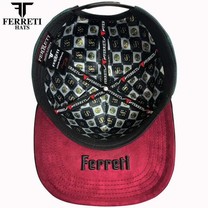 FERRETI HATS PREMIUM FT150 The Winner Baseball Cap For Men - Green - OriginalWestern.com