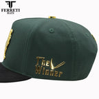 FERRETI HATS PREMIUM FT150 The Winner Baseball Cap For Men - Green - OriginalWestern.com