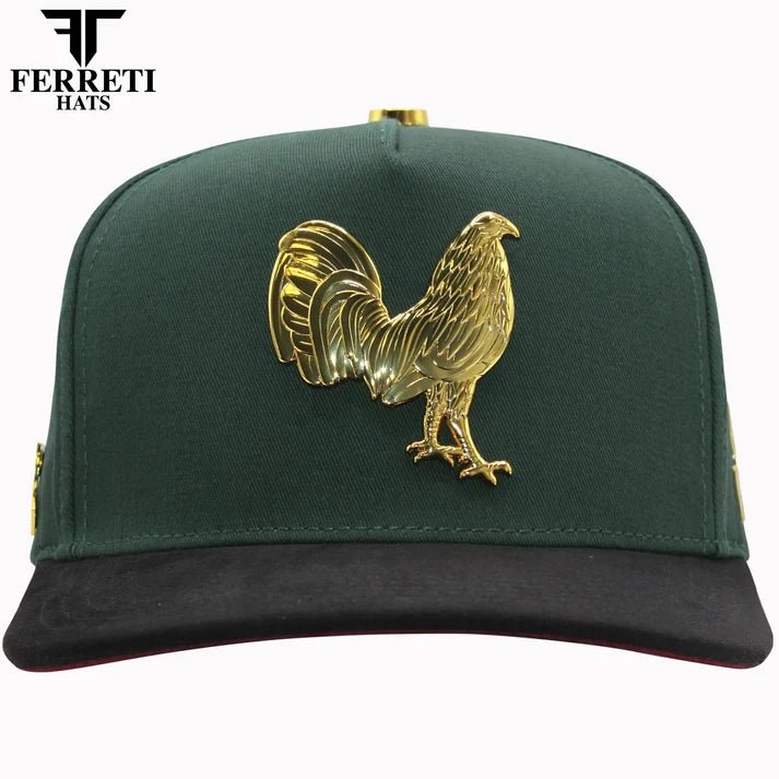 FERRETI HATS PREMIUM FT150 The Winner Baseball Cap For Men - Green - OriginalWestern.com