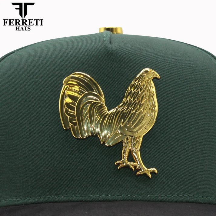 FERRETI HATS PREMIUM FT150 The Winner Baseball Cap For Men - Green - OriginalWestern.com