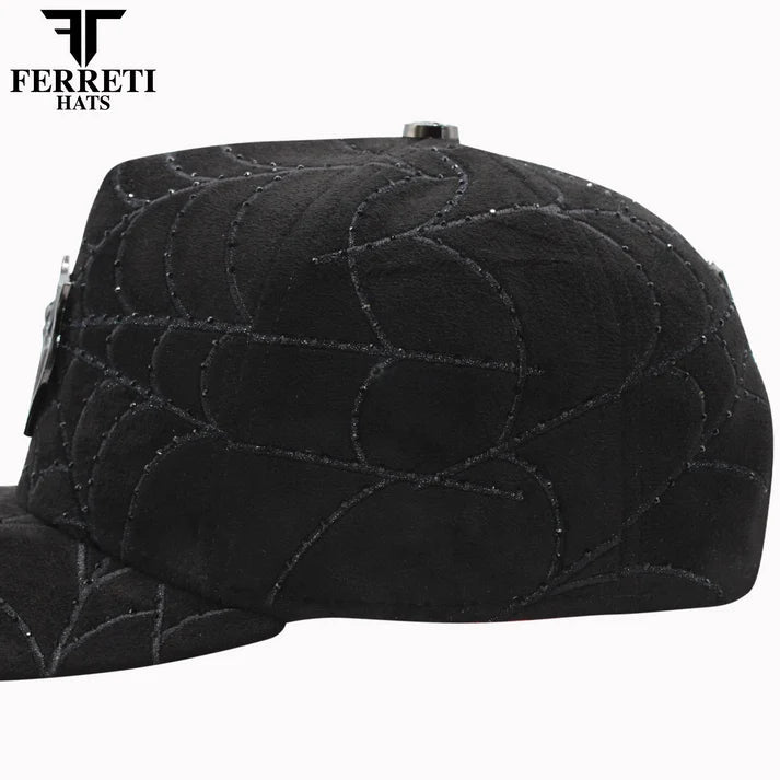 FERRETI HATS PREMIUM FT154 Black Widow - Black - OriginalWestern.com
