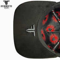 FERRETI HATS PREMIUM FT154 Black Widow - Black - OriginalWestern.com