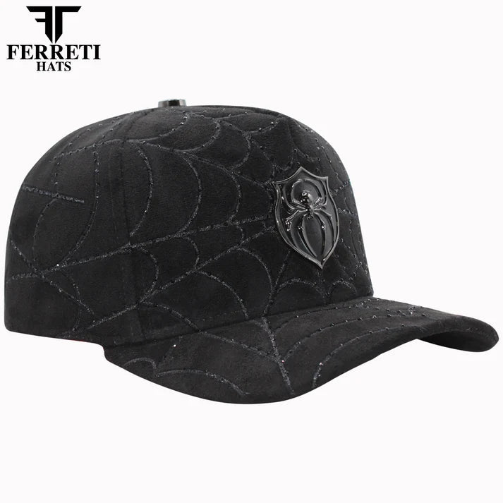 FERRETI HATS PREMIUM FT154 Black Widow - Black - OriginalWestern.com