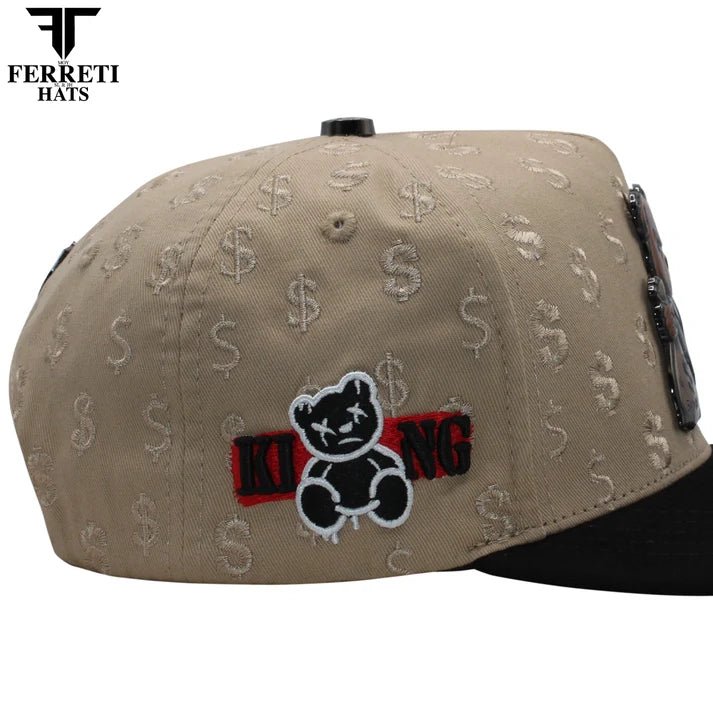 FERRETI HATS PREMIUM FT157 St. Jude Baseball Cap For Men- Beige - OriginalWestern.com