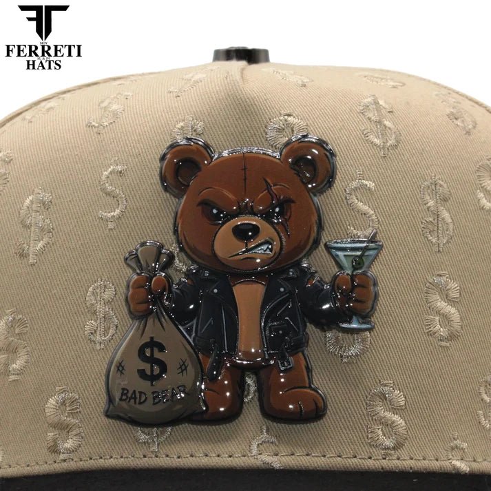FERRETI HATS PREMIUM FT157 St. Jude Baseball Cap For Men- Beige - OriginalWestern.com