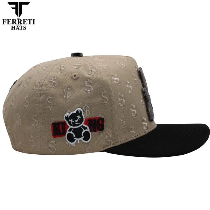 FERRETI HATS PREMIUM FT157 St. Jude Baseball Cap For Men- Beige - OriginalWestern.com