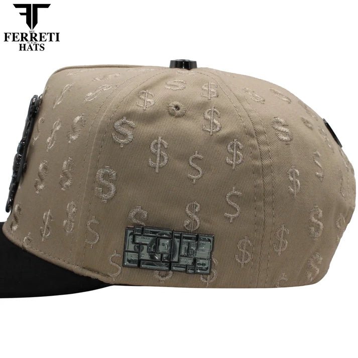 FERRETI HATS PREMIUM FT157 St. Jude Baseball Cap For Men- Beige - OriginalWestern.com