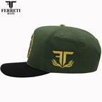 FERRETI HATS PREMIUM FT157 St. Jude Baseball Cap For Men- Green - OriginalWestern.com