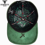 FERRETI HATS PREMIUM FT157 St. Jude Baseball Cap For Men- Green - OriginalWestern.com