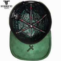FERRETI HATS PREMIUM FT157 St. Jude Baseball Cap For Men- Green - OriginalWestern.com