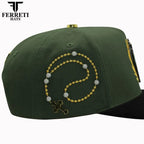 FERRETI HATS PREMIUM FT157 St. Jude Baseball Cap For Men- Green - OriginalWestern.com