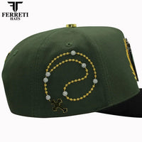 FERRETI HATS PREMIUM FT157 St. Jude Baseball Cap For Men- Green - OriginalWestern.com