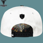 FERRETI HATS PREMIUM FT159 Mexico Flag Baseball Cap For Men - White - OriginalWestern.com