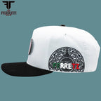 FERRETI HATS PREMIUM FT159 Mexico Flag Baseball Cap For Men - White - OriginalWestern.com