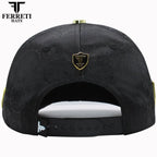 FERRETI HATS PREMIUM FT163 Mexico Shield Baseball Cap For Men - Black - OriginalWestern.com
