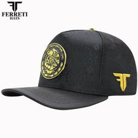 FERRETI HATS PREMIUM FT163 Mexico Shield Baseball Cap For Men - Black - OriginalWestern.com