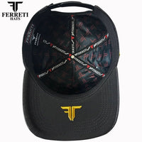 FERRETI HATS PREMIUM FT163 Mexico Shield Baseball Cap For Men - Black - OriginalWestern.com
