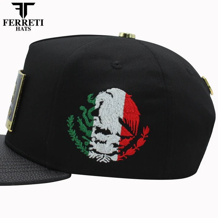 FERRETI HATS PREMIUM FT164CHI Chihuahua Baseball Cap For Men - Black - OriginalWestern.com