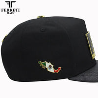 FERRETI HATS PREMIUM FT164CHI Chihuahua Baseball Cap For Men - Black - OriginalWestern.com