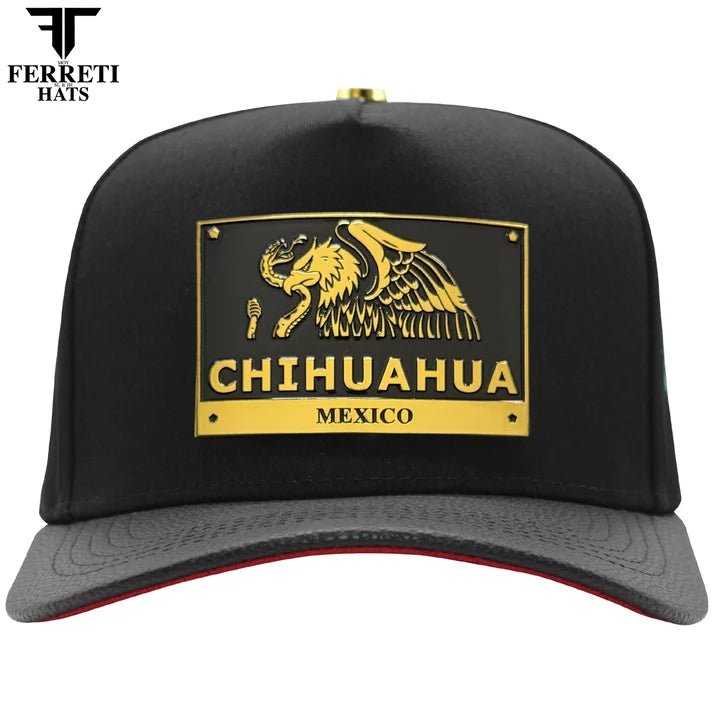 FERRETI HATS PREMIUM FT164CHI Chihuahua Baseball Cap For Men - Black - OriginalWestern.com