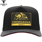 FERRETI HATS PREMIUM FT164CHI Chihuahua Baseball Cap For Men - Black - OriginalWestern.com