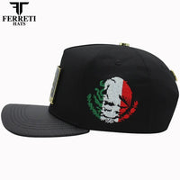 FERRETI HATS PREMIUM FT164CHI Chihuahua Baseball Cap For Men - Black - OriginalWestern.com