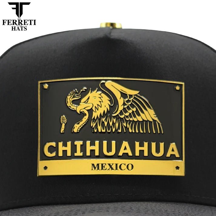 FERRETI HATS PREMIUM FT164CHI Chihuahua Baseball Cap For Men - Black - OriginalWestern.com
