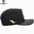 FERRETI HATS PREMIUM FT164GUA Guanajuato Baseball Cap For Men - Black - OriginalWestern.com