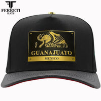 FERRETI HATS PREMIUM FT164GUA Guanajuato Baseball Cap For Men - Black - OriginalWestern.com