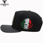 FERRETI HATS PREMIUM FT164OAX Oaxaca Men's Baseball Cap - Black - OriginalWestern.com