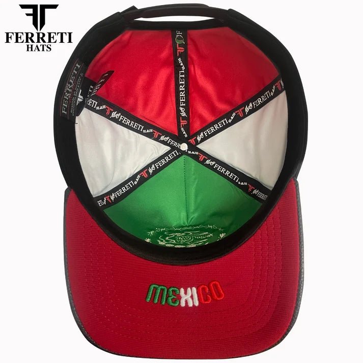 FERRETI HATS PREMIUM FT164OAX Oaxaca Men's Baseball Cap - Black - OriginalWestern.com