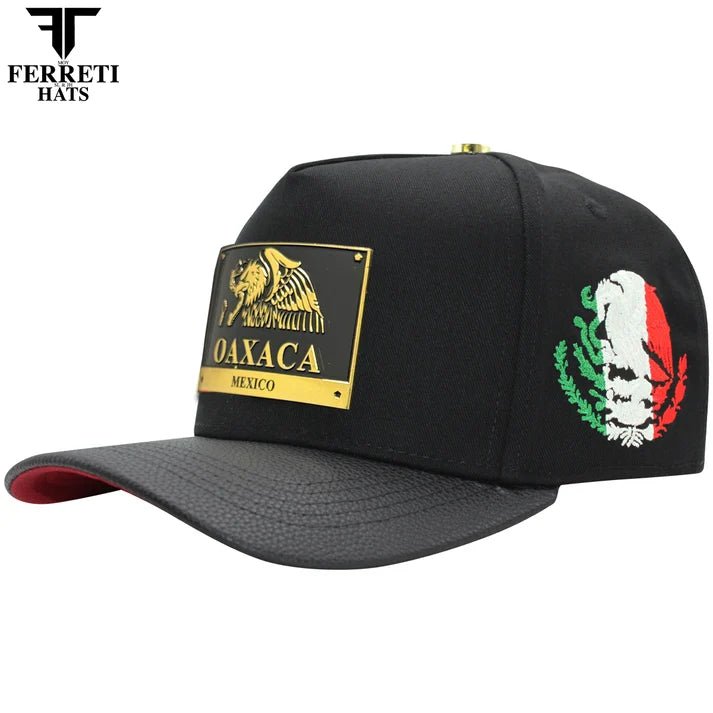 FERRETI HATS PREMIUM FT164OAX Oaxaca Men's Baseball Cap - Black - OriginalWestern.com