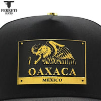 FERRETI HATS PREMIUM FT164OAX Oaxaca Men's Baseball Cap - Black - OriginalWestern.com