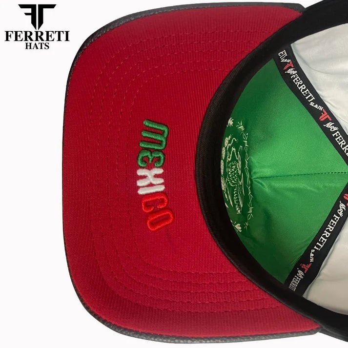 FERRETI HATS PREMIUM FT164PUE Puebla Baseball Cap for Men - Black - OriginalWestern.com