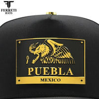 FERRETI HATS PREMIUM FT164PUE Puebla Baseball Cap for Men - Black - OriginalWestern.com