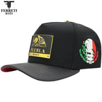 FERRETI HATS PREMIUM FT164PUE Puebla Baseball Cap for Men - Black - OriginalWestern.com