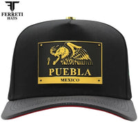 FERRETI HATS PREMIUM FT164PUE Puebla Baseball Cap for Men - Black - OriginalWestern.com