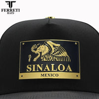 FERRETI HATS PREMIUM FT164SIN Sinaloa Baseball Cap For Men - Black - OriginalWestern.com