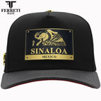 FERRETI HATS PREMIUM FT164SIN Sinaloa Baseball Cap For Men - Black - OriginalWestern.com