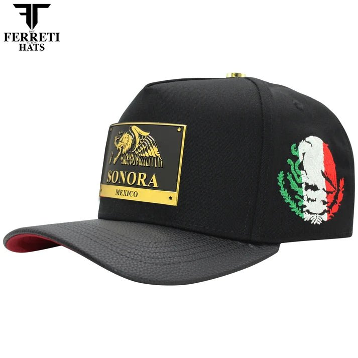 FERRETI HATS PREMIUM FT164SON Sonora Baseball Cap For Men - Black - OriginalWestern.com