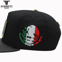 FERRETI HATS PREMIUM FT164ZAC Zacatecas Baseball Cap For Men - Black - OriginalWestern.com