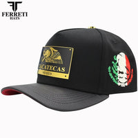 FERRETI HATS PREMIUM FT164ZAC Zacatecas Baseball Cap For Men - Black - OriginalWestern.com
